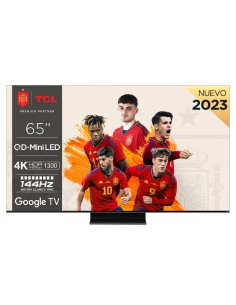 TV 65 TCL 65C805 MINILED GoogleTV 100/120/144Hz