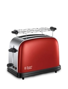 Tostador Russell Hobbs 2333056, 2 Ranuras, Rojo