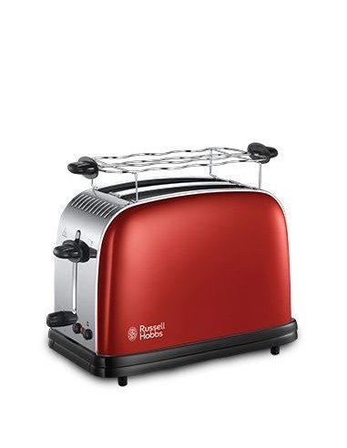 Tostador Russell Hobbs 2333056, 2 Ranuras, Rojo