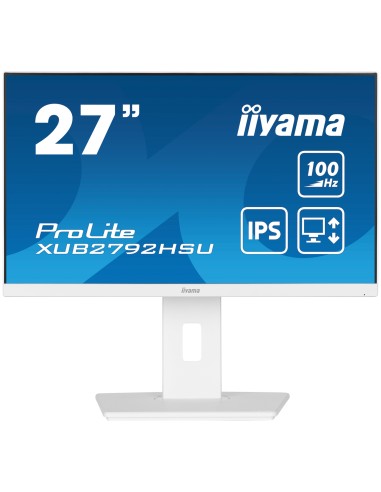 ProLite XUB2792HSU-W6 LED display 68,6 cm (27) 1920 x 1080 Pixeles Full HD Blanco