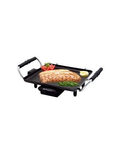 Plancha cocina Orbegozo TB2206, 1500w, negra, 27,5