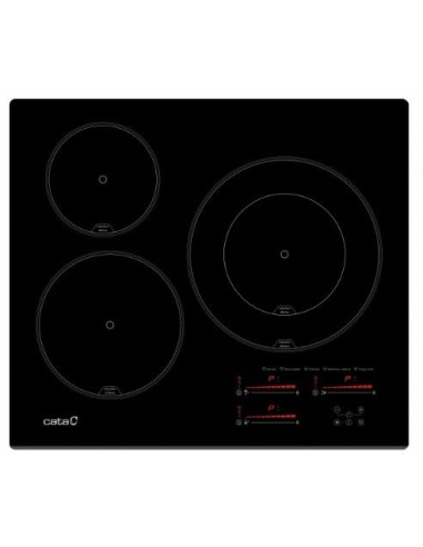 Inducci?n Cata INSB6028BK 3 zonas 7.1Kw 3 func