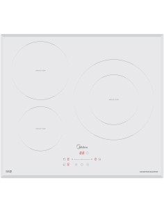 Inducci?n Midea MIH740T278W1 3 Zonas 60cm Blanc