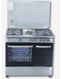 Cocina Rommer CH906XFGPB inox but 5fuegos