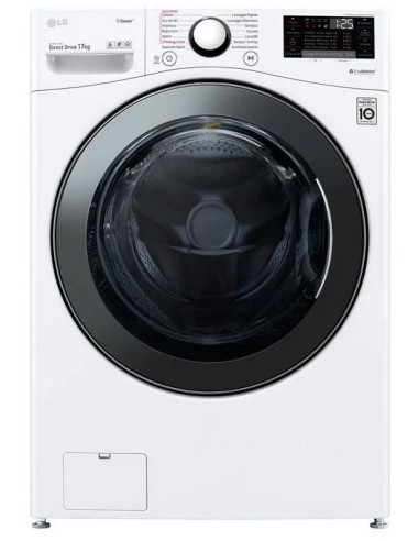 Lavadora LG F1P1CY2W, 17kg, 1100rpm, E, Blanco