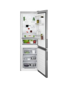 Combi AEG RCB632E9MU, 186x60cm, NF, E, Look Inox