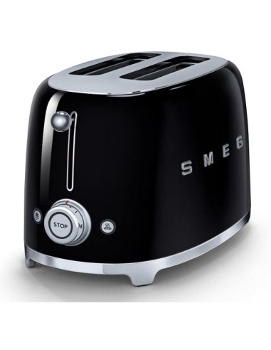 Tostador Smeg TSF01BLEU 50 style 2 rebanadas negr