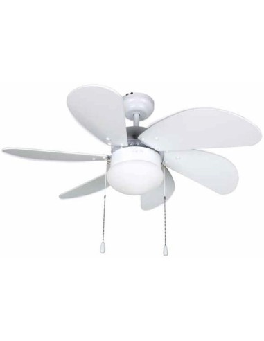 Ventilador techo Orbegozo CP15076B 80cm 6 aspas