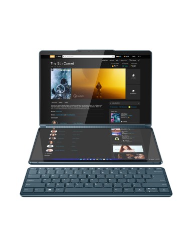 Yoga Book 9 13IRU8 Intel(R) Core(TM) i7 i7-1355U H?brido (2-en-1) 338 cm (13.3) Pantalla t?ctil 2.8K 16 GB LPDDR5x-SDRAM 1 TB SS