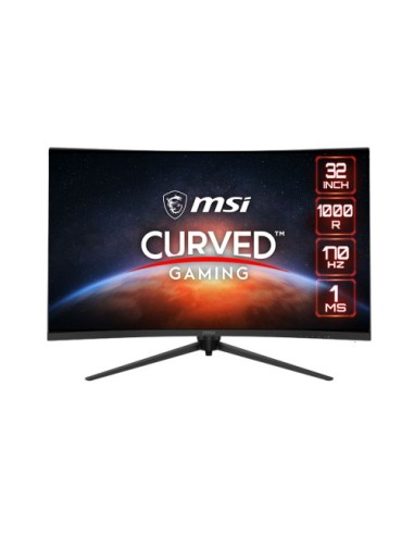 MSI MONITOR G321CQP E2. 31.5 (80 CM). CURVO 1000R. VA. 2560X1440 (WQHD). 170HZ. NEGRO.