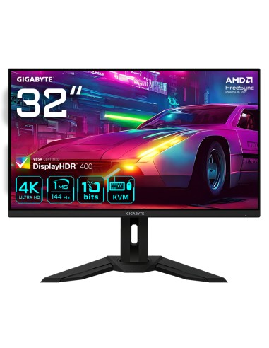 M32U 31.5" Monitor de Juego 4K UHD - 3840 x 2160 (UHD) 144Hz 1ms 350 cdm2 FreeSync Premium Pro Display HDR400 HDMI 2.1 Displaypo