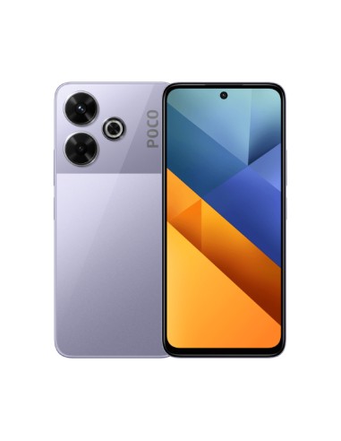 Poco M6 4G 172 cm (6.79) Ranura h?brida Dual SIM Android 14 USB Tipo C 6 GB 128 GB 5030 mAh P?rpura