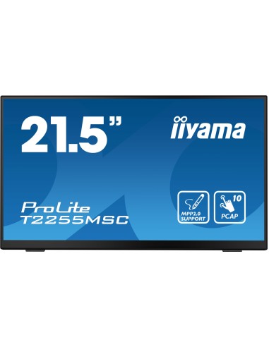 ProLite T2255MSC-B1 pantalla para PC 546 cm (21.5) 1920 x 1080 Pixeles Full HD LCD Pantalla t?ctil Negro