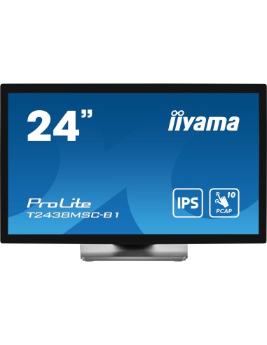 ProLite pantalla para PC 605 cm (23.8) 1920 x 1080 Pixeles Full HD LED Pantalla t?ctil Negro