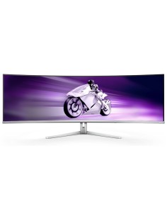 Evnia 8000 49M2C890000 pantalla para PC 1242 cm (48.9) 5120 x 1440 Pixeles Dual QHD QDOLED Blanco