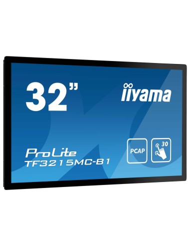 ProLite TF3215MC-B2 pantalla para PC 813 cm (32) 1920 x 1080 Pixeles Full HD LED Pantalla t?ctil Quiosco Negro