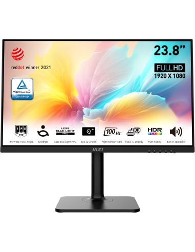 Modern MD2412P pantalla para PC 605 cm (23.8) 1920 x 1080 Pixeles Full HD LED Negro